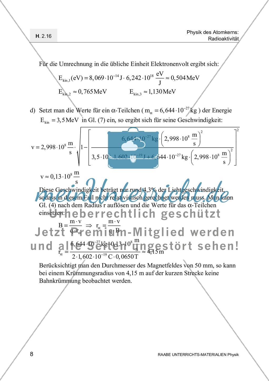 Identifikation von Alpha- und Betastrahlung Preview 11