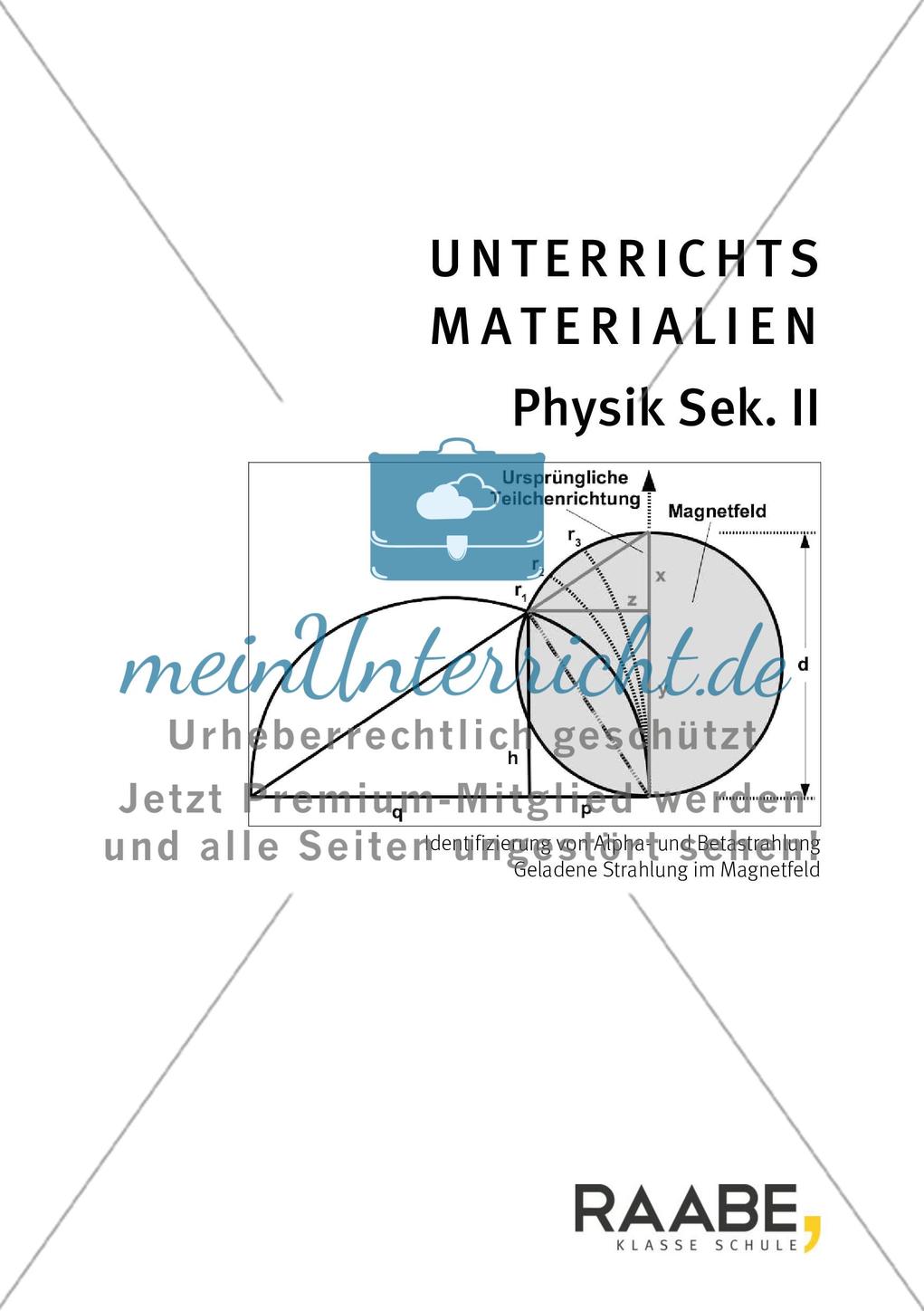 Identifikation von Alpha- und Betastrahlung Preview 1