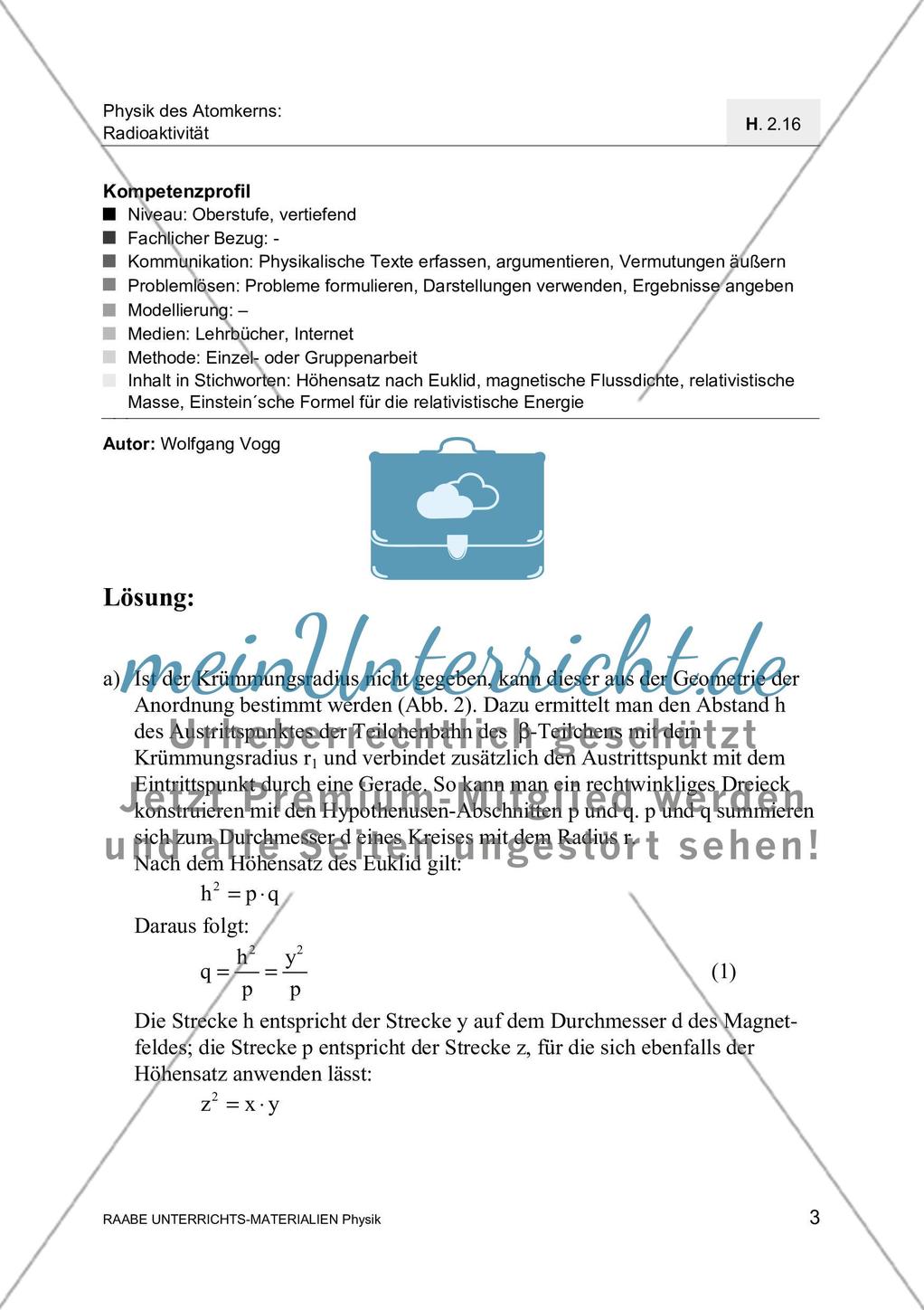 Identifikation von Alpha- und Betastrahlung Preview 6