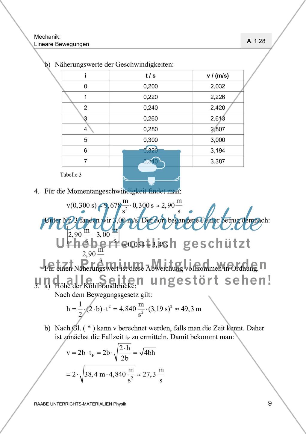 Freier Fall einer Stahlkugel Preview 11