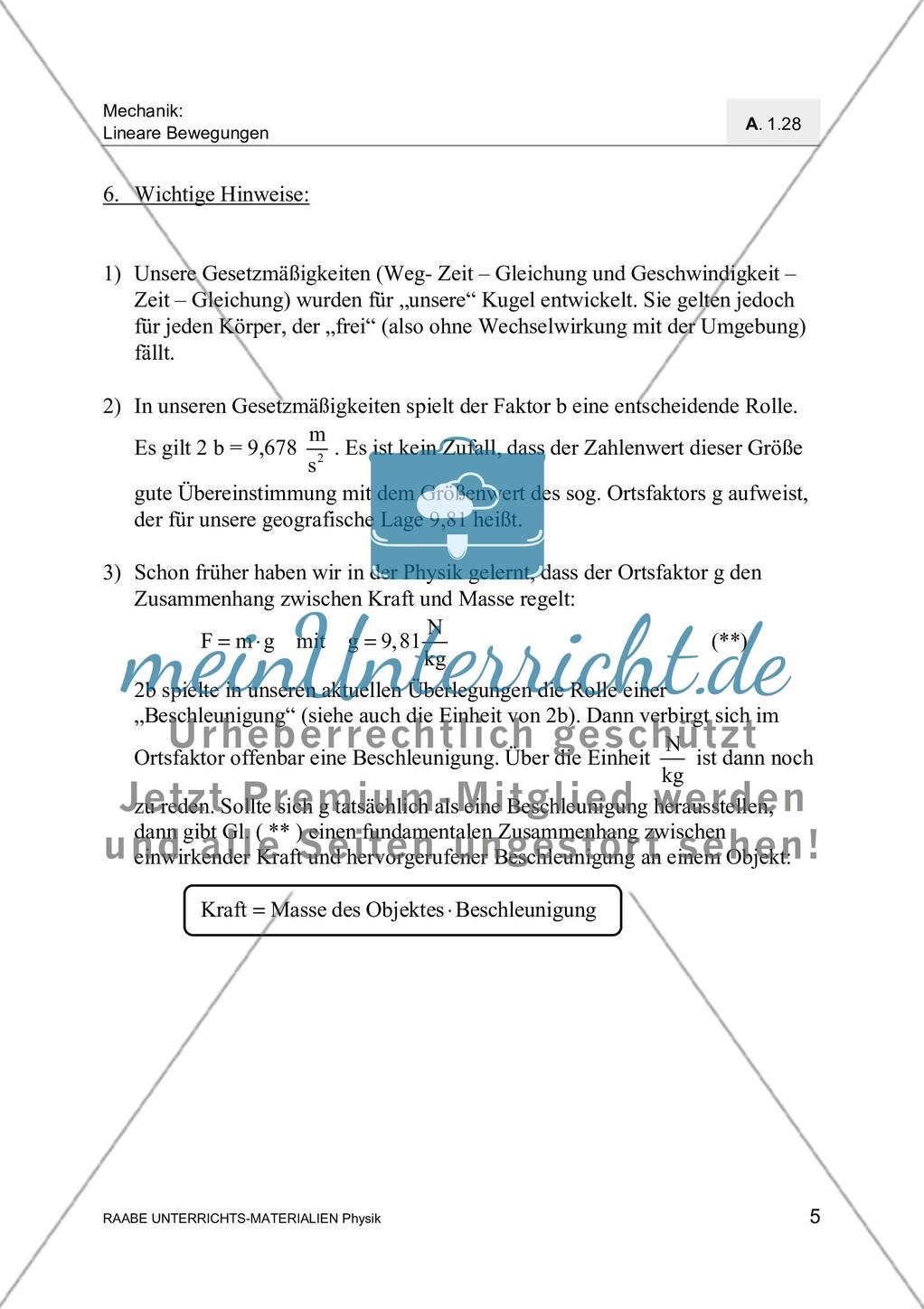 Freier Fall einer Stahlkugel Preview 7