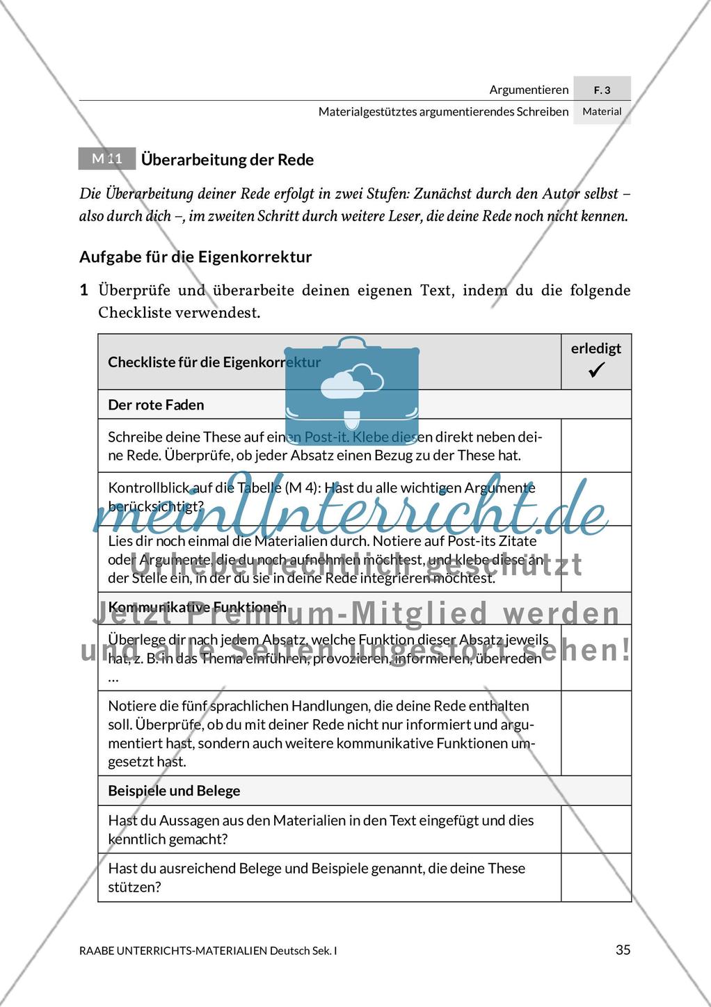 Argumentierendes Schreiben - Rede zum Thema Gewaltdarstellungen in den Medien Preview 30