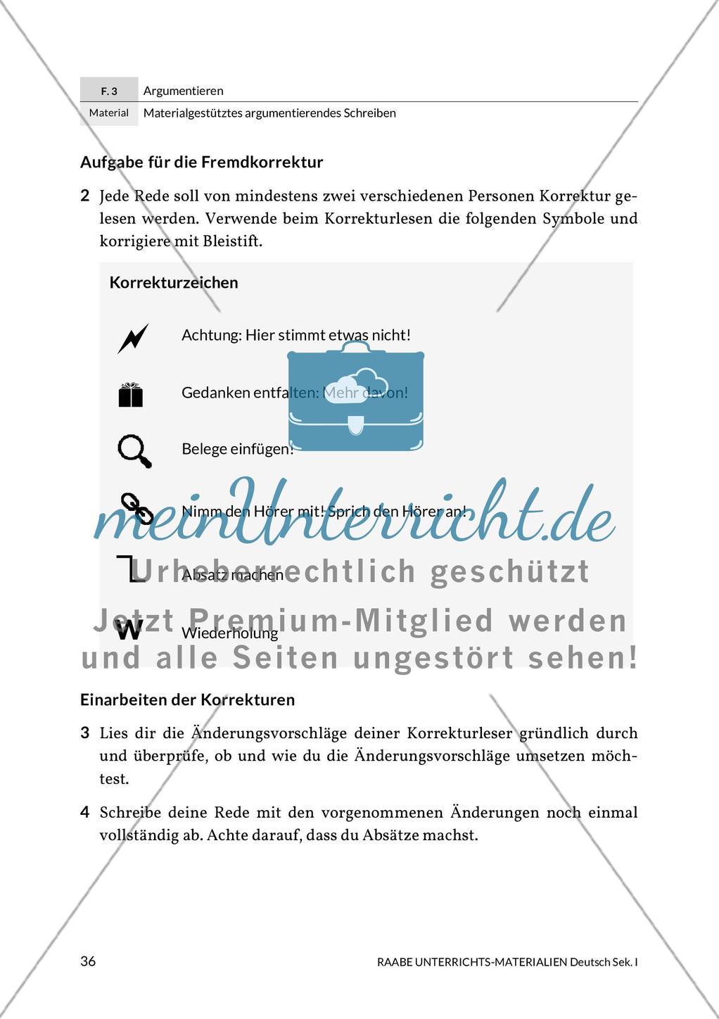 Argumentierendes Schreiben - Rede zum Thema Gewaltdarstellungen in den Medien Preview 31