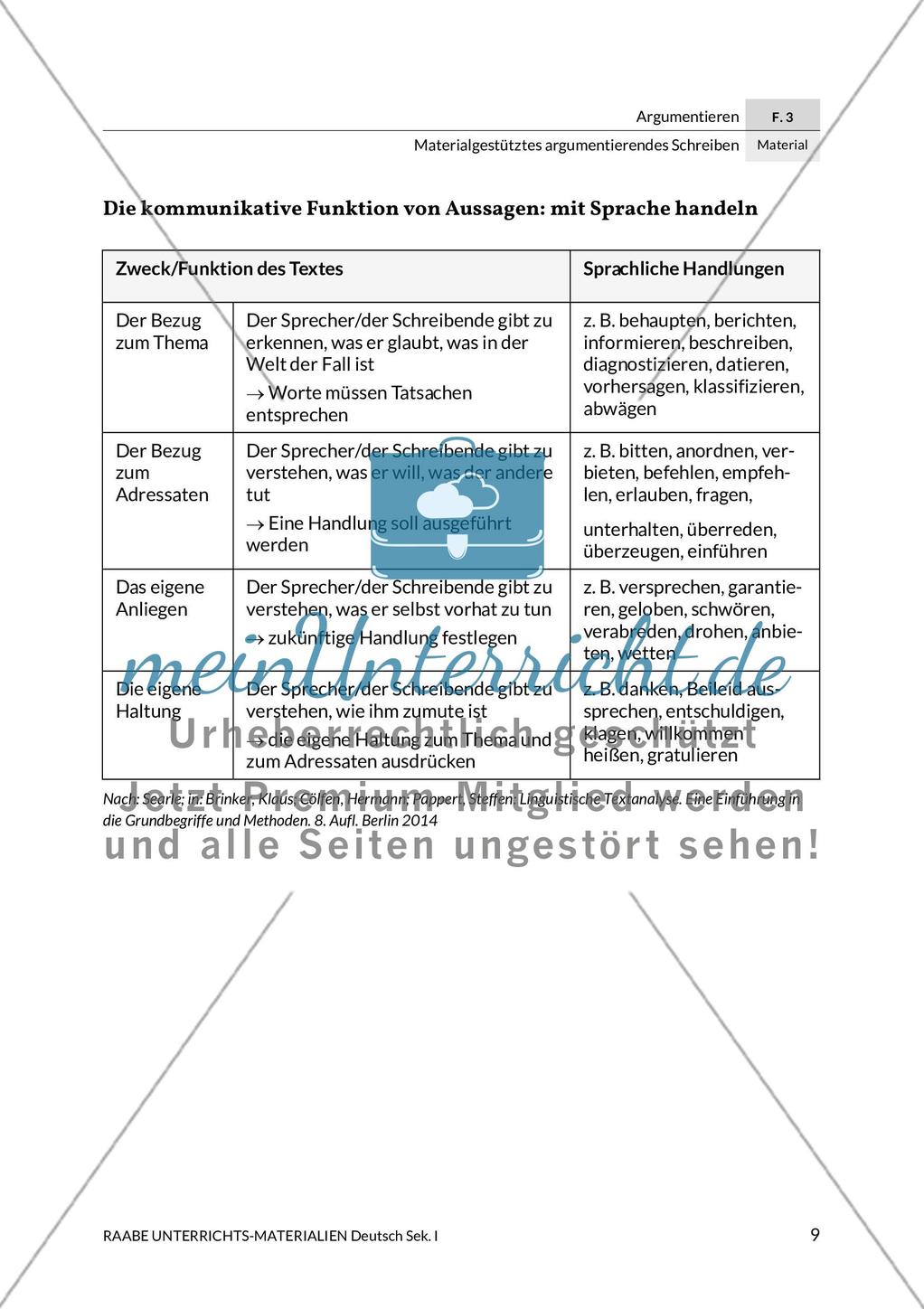 Argumentierendes Schreiben - Rede zum Thema Gewaltdarstellungen in den Medien Preview 4