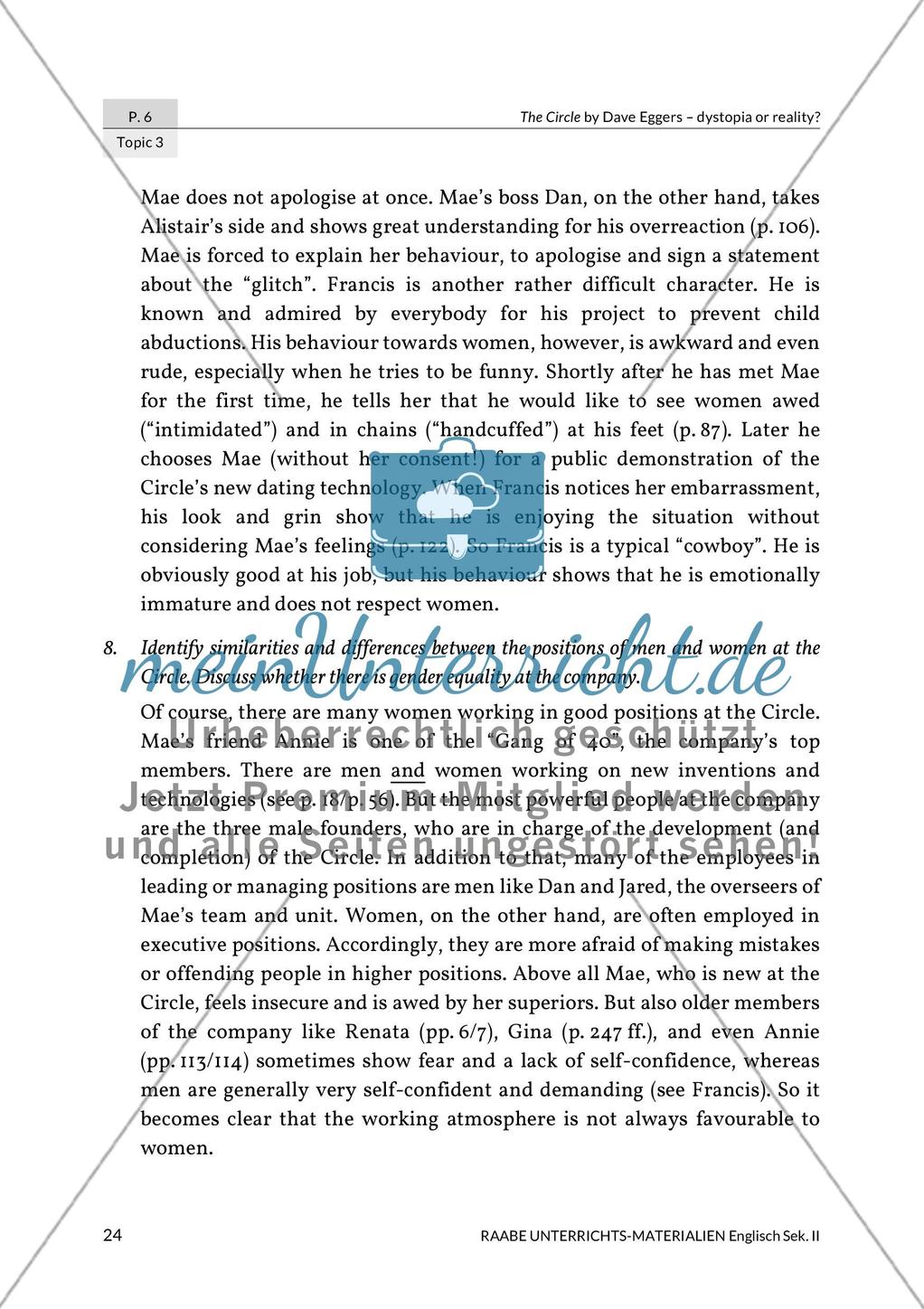 Dave Eggers: The Circle - Gender equality in the high-tech industry Preview 8