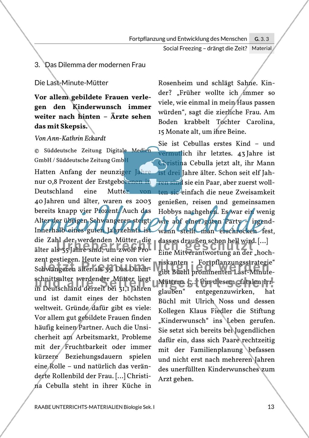 Social Freezing: Grenzen weiblicher Befruchtung Preview 11