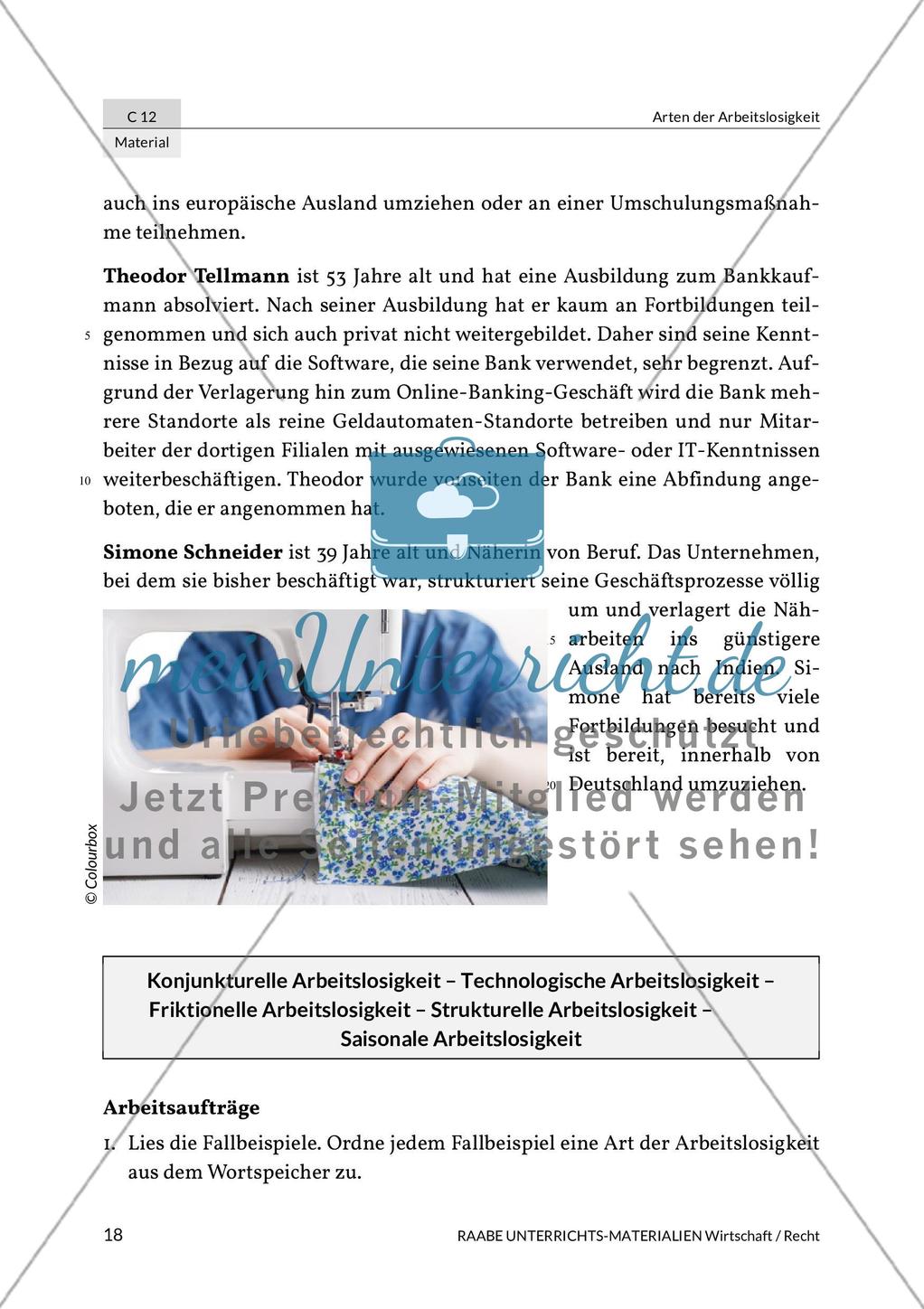Arten der Arbeitslosigkeit Preview 10