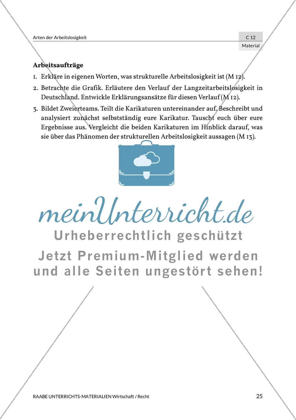 Arten der Arbeitslosigkeit Preview 17