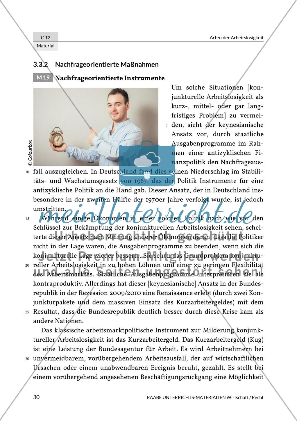 Arten der Arbeitslosigkeit Preview 22