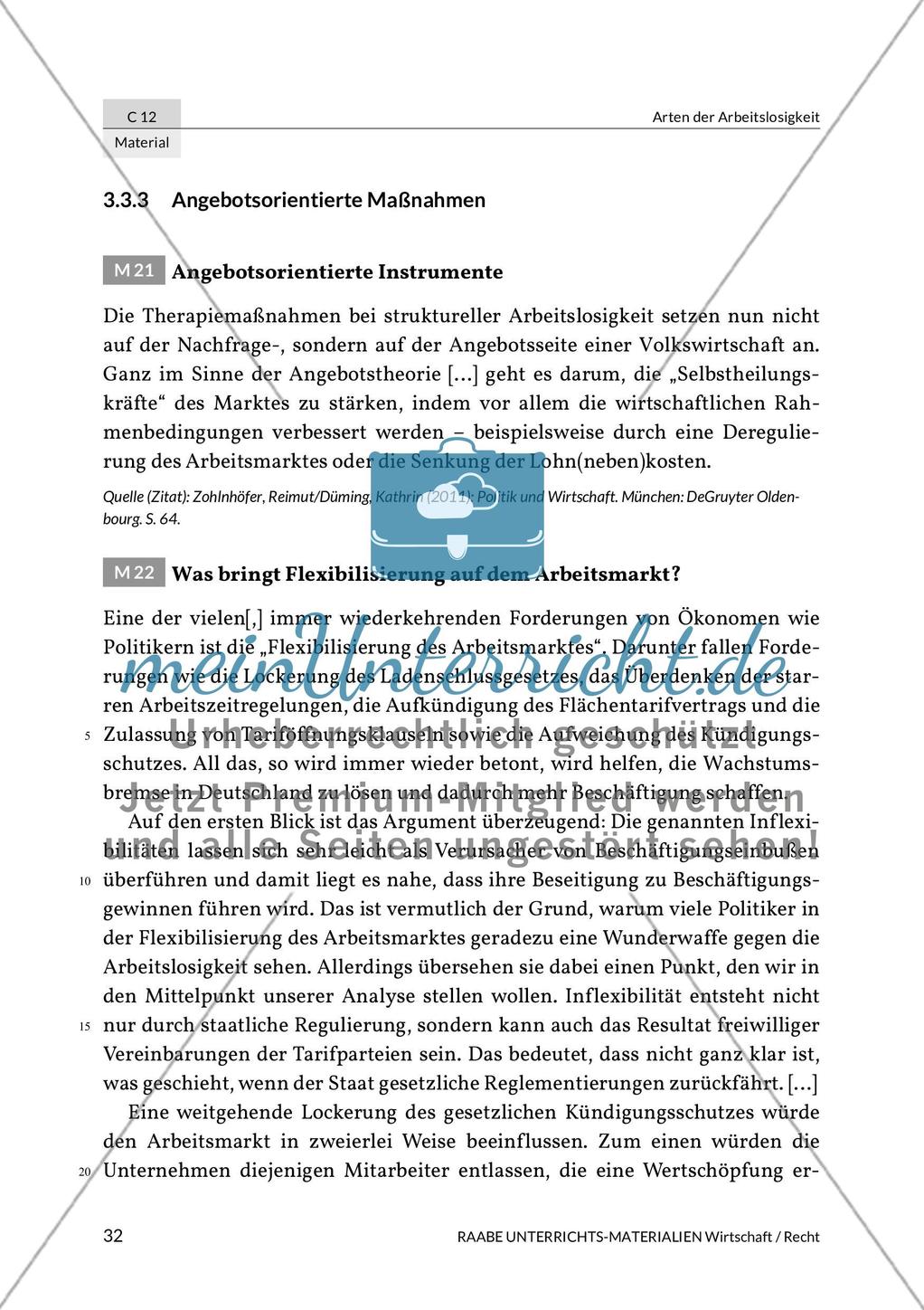Arten der Arbeitslosigkeit Preview 24