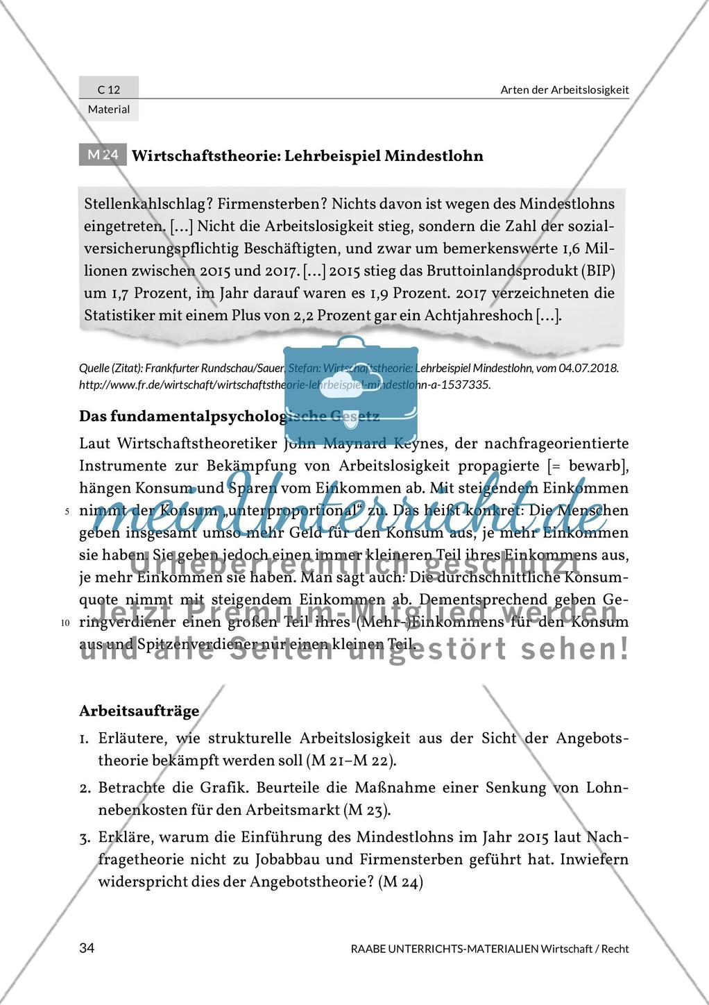 Arten der Arbeitslosigkeit Preview 26