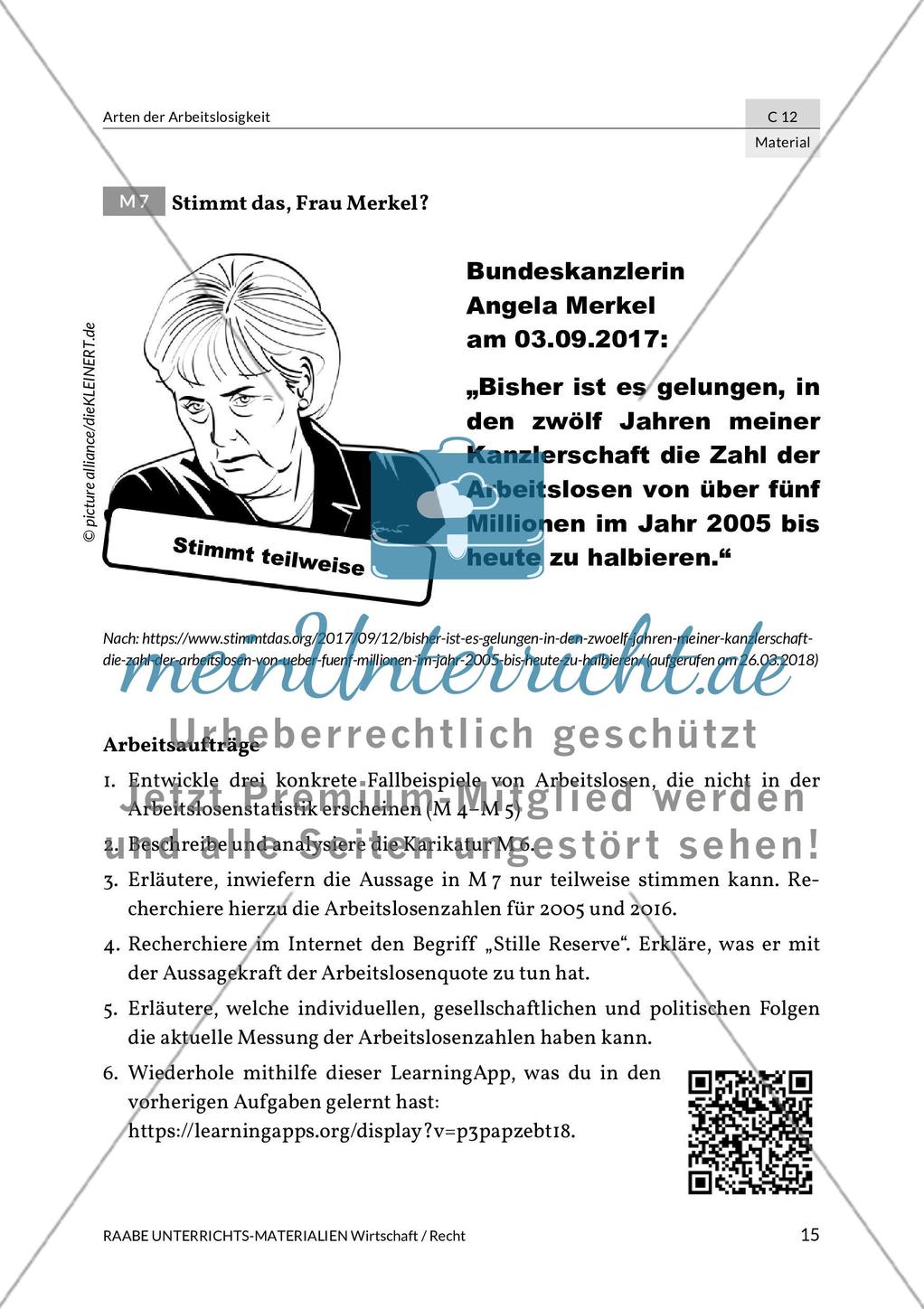 Arten der Arbeitslosigkeit Preview 7