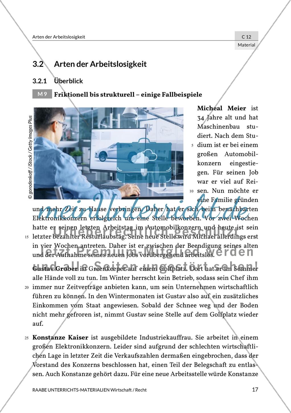 Arten der Arbeitslosigkeit Preview 9
