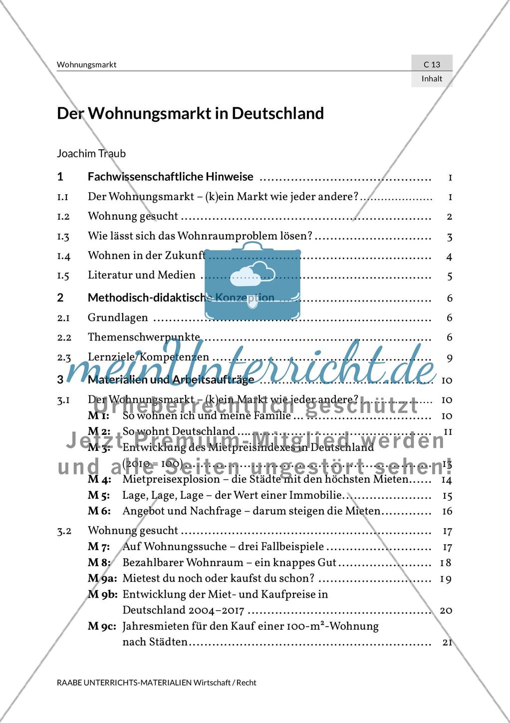 Wohnungsmarkt in Deutschland Preview 2