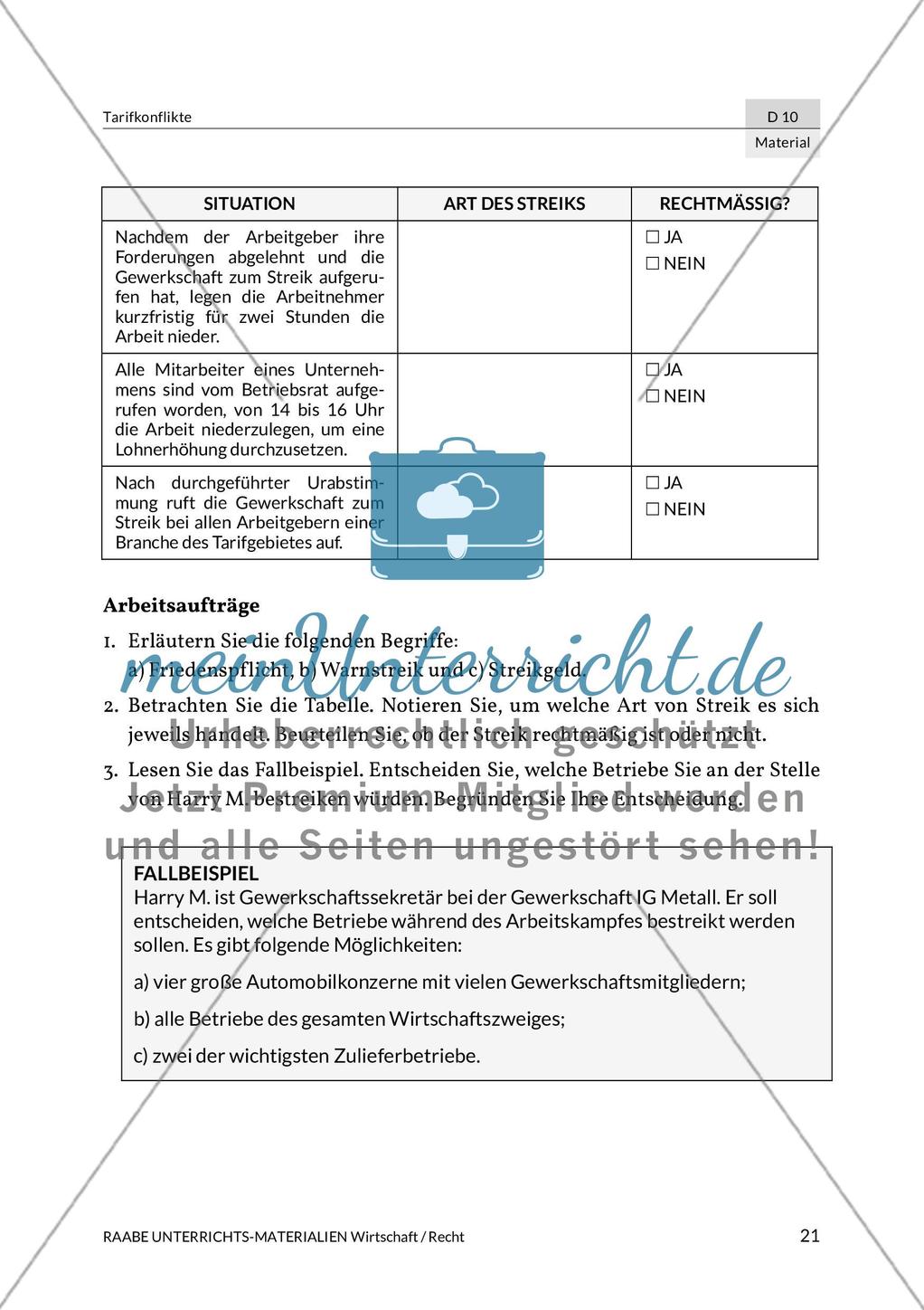 Tarifkonflikte Preview 12
