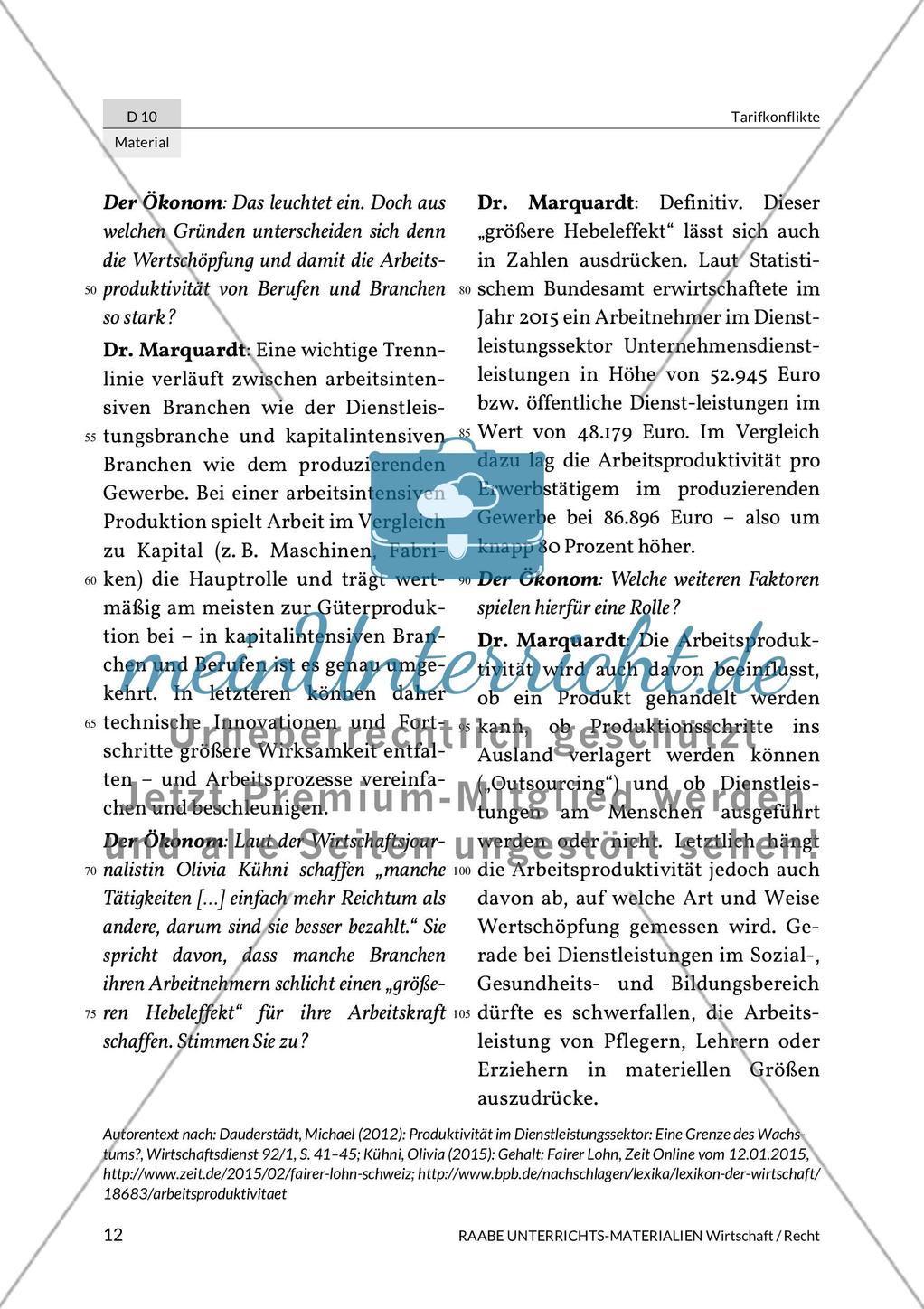 Tarifkonflikte Preview 3