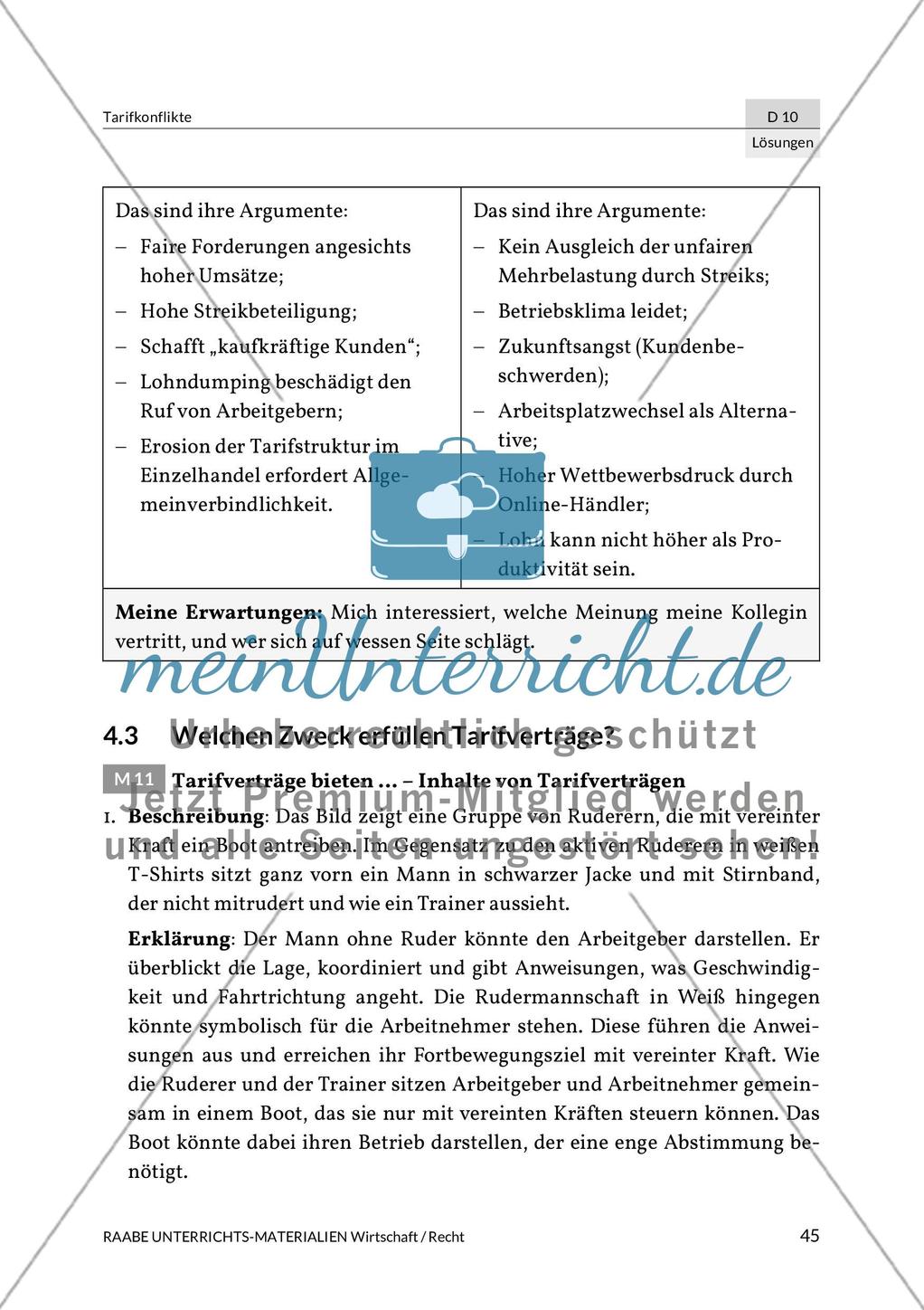 Lösungen: Tarifkonflikte Preview 11
