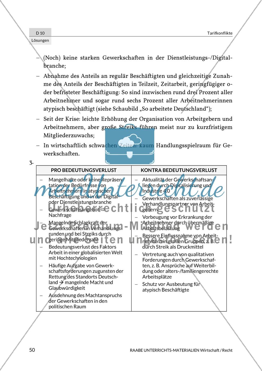 Lösungen: Tarifkonflikte Preview 16