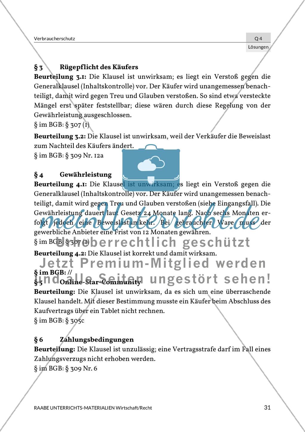 Online-Handel: Verbraucherschutz Preview 34