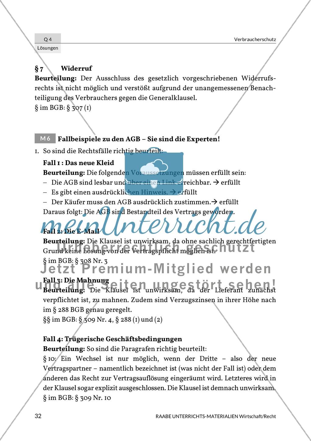 Online-Handel: Verbraucherschutz Preview 35