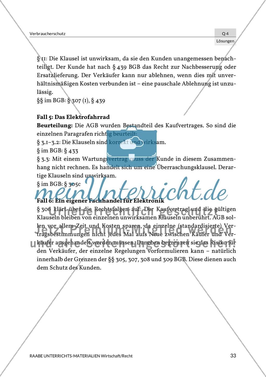 Online-Handel: Verbraucherschutz Preview 36
