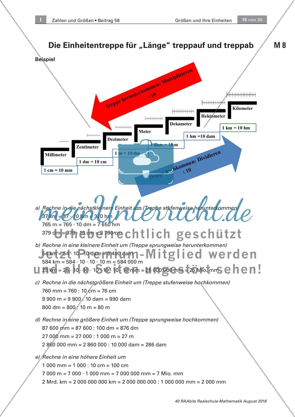 Umwandlung von Größen und Einheiten Preview 11