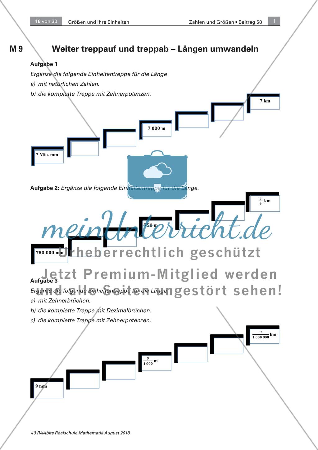 Umwandlung von Größen und Einheiten Preview 12