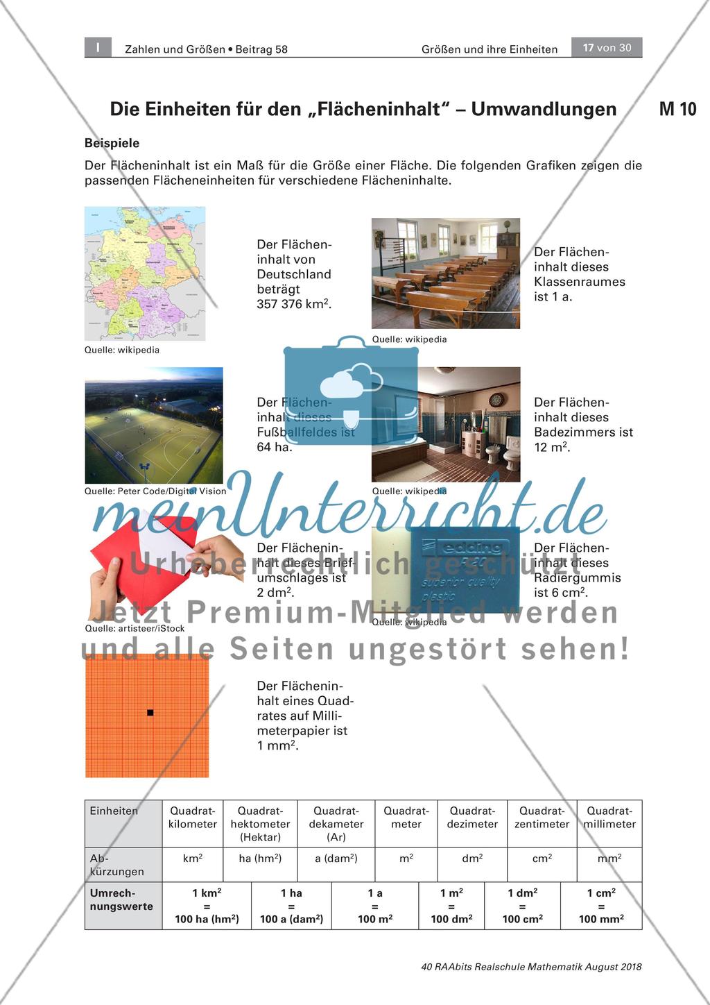 Umwandlung von Größen und Einheiten Preview 13