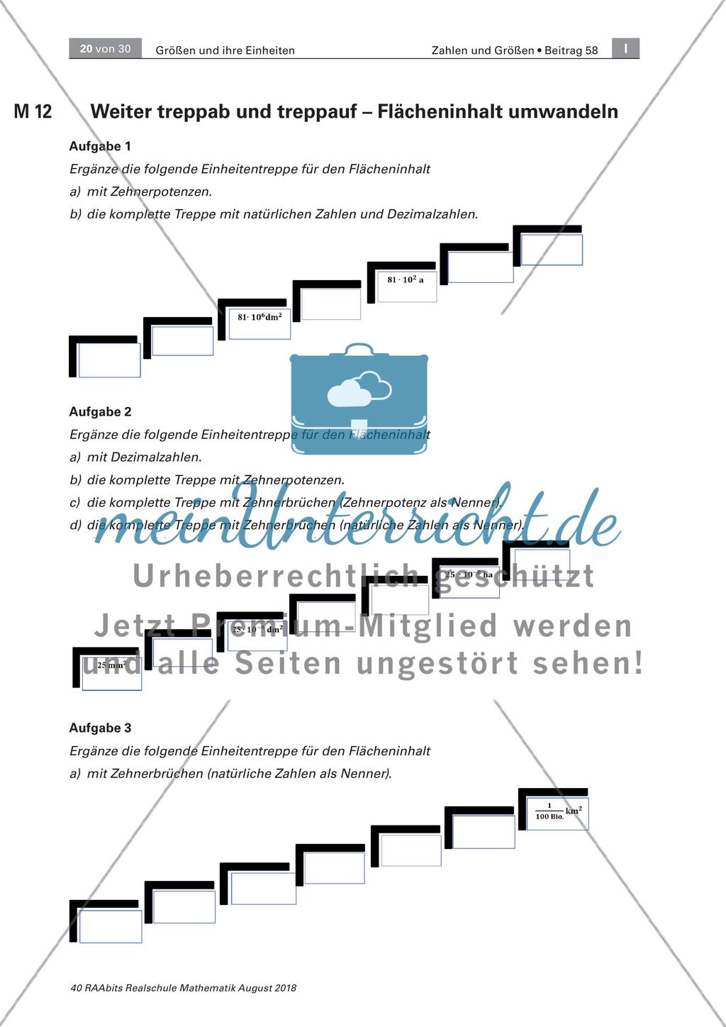 Umwandlung von Größen und Einheiten Preview 16