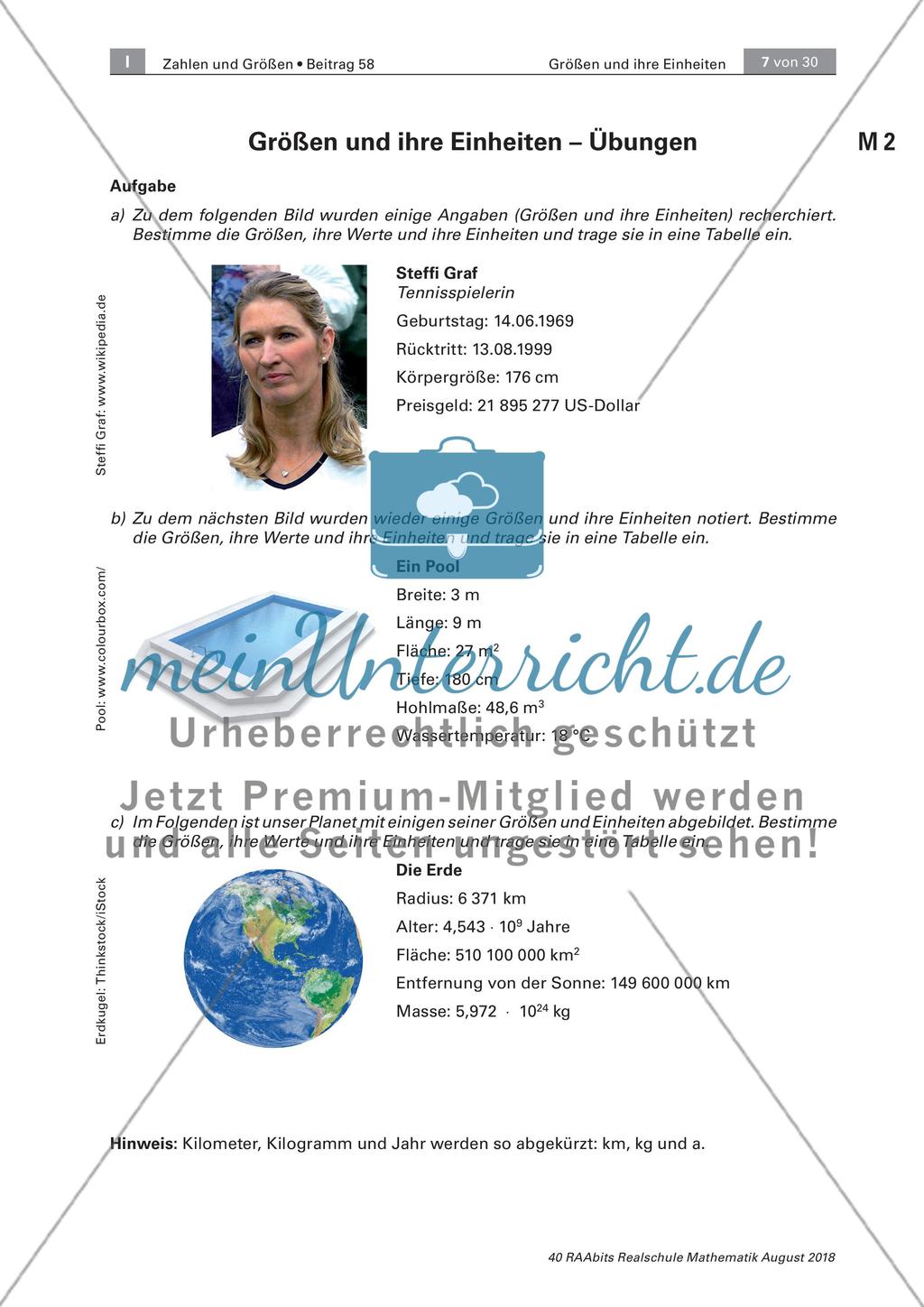 Umwandlung von Größen und Einheiten Preview 3