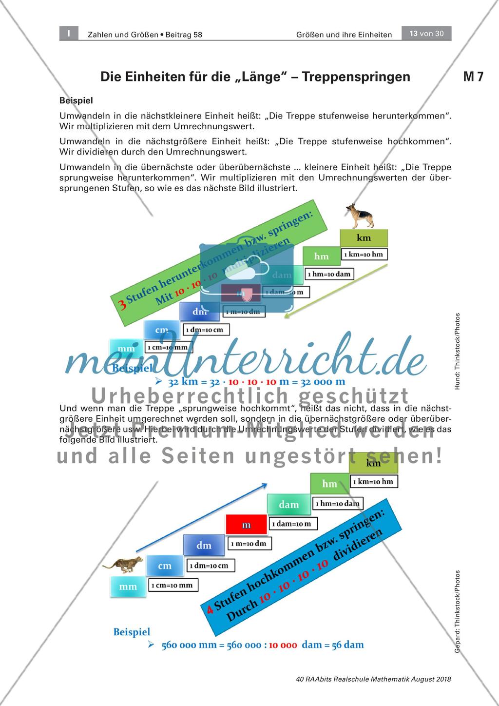 Umwandlung von Größen und Einheiten Preview 9