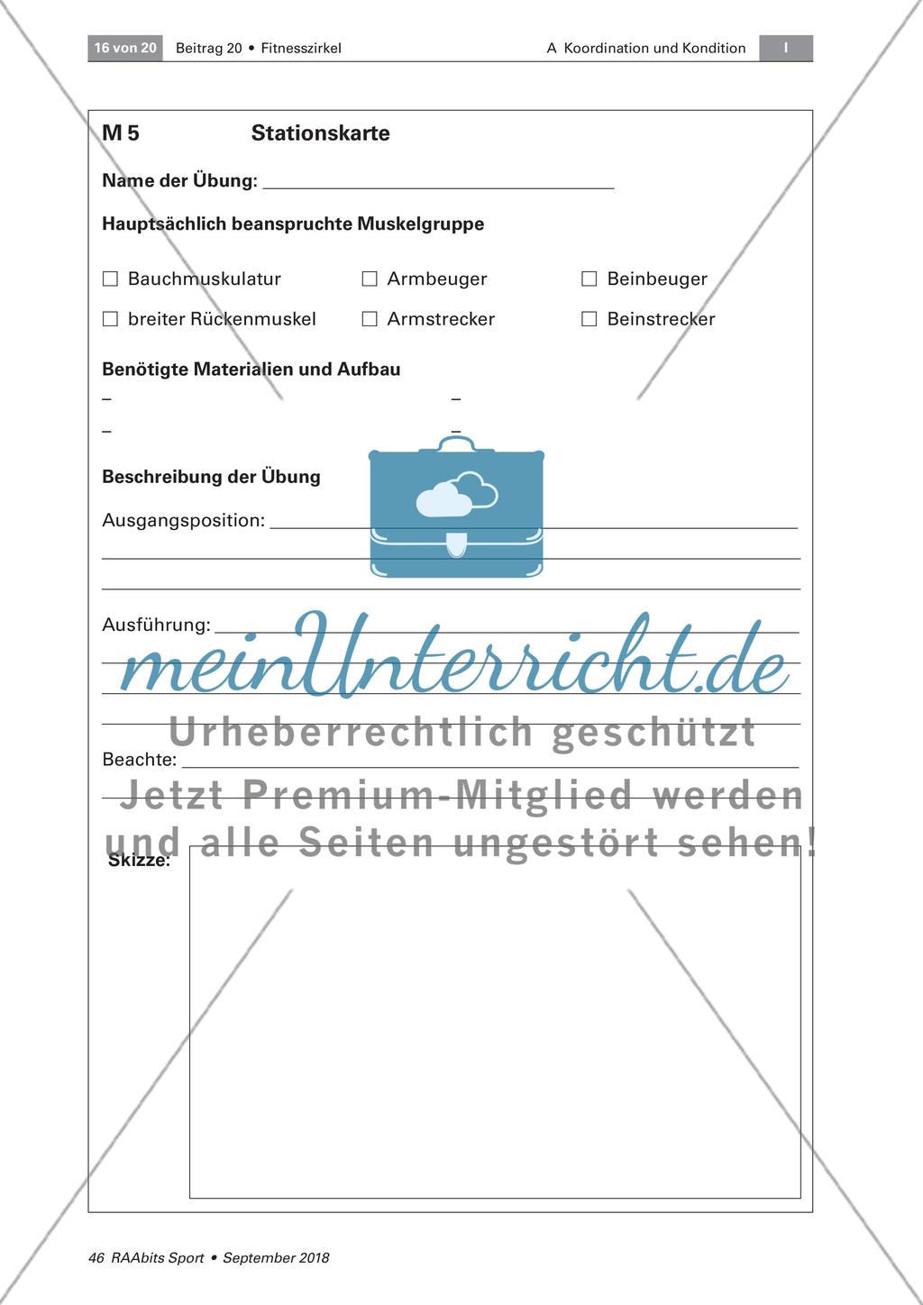 Fitness-Zirkel Preview 2