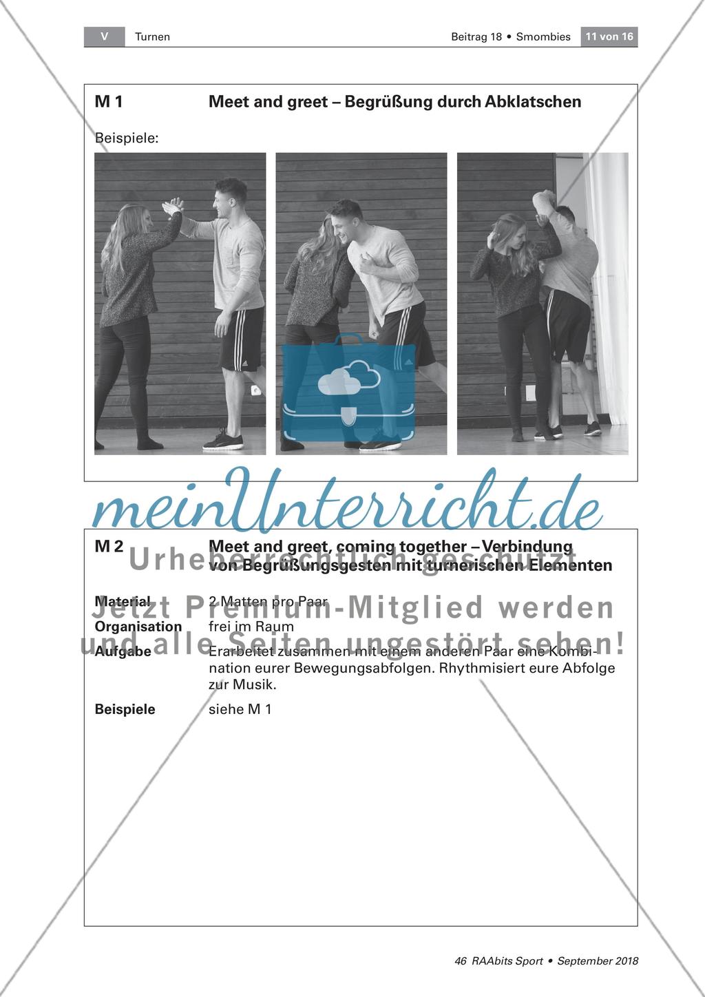 Smombies: Bewegungsgestaltung zum Thema Handysucht Preview 11
