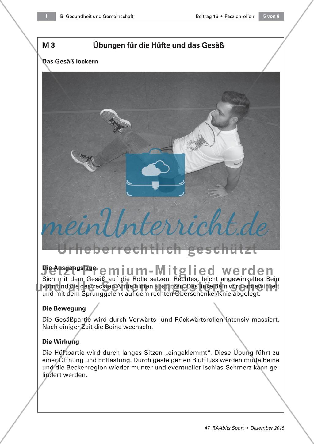 Faszienrollen: Entwicklung eines neuen Körperbewusstseins Preview 5