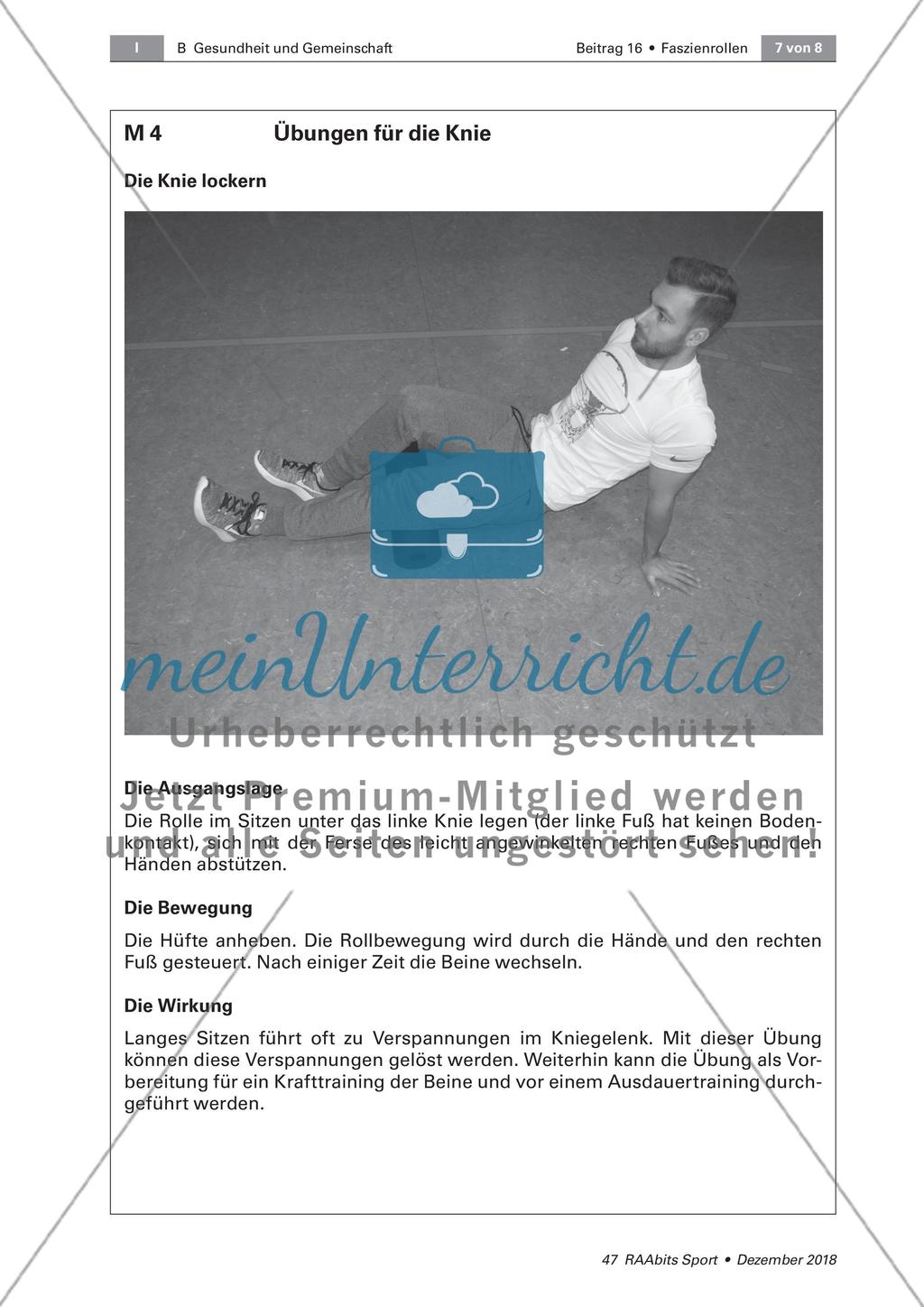Faszienrollen: Entwicklung eines neuen Körperbewusstseins Preview 7