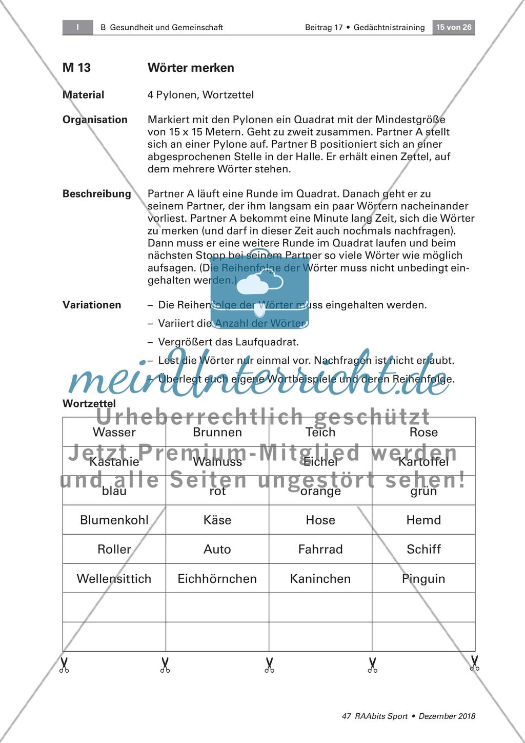 Übungen und Spiele mit Bewegung Preview 4