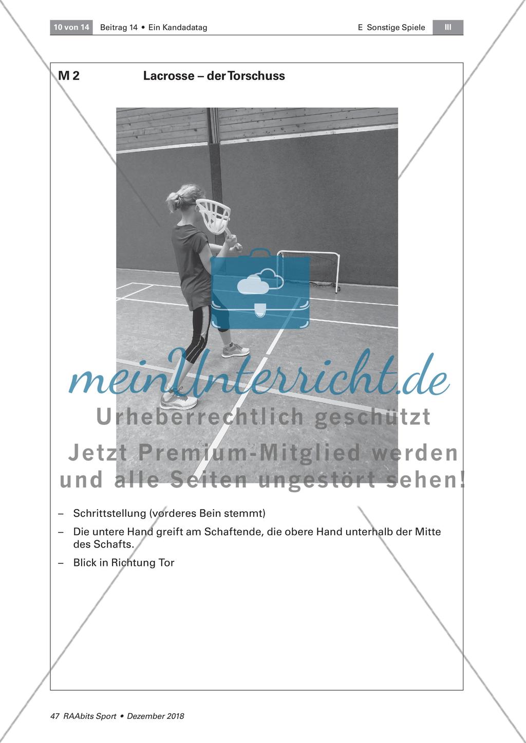 Kanadische Sporterfindungen: Lacrosse, Basketball, Bowling, Ringette Preview 10