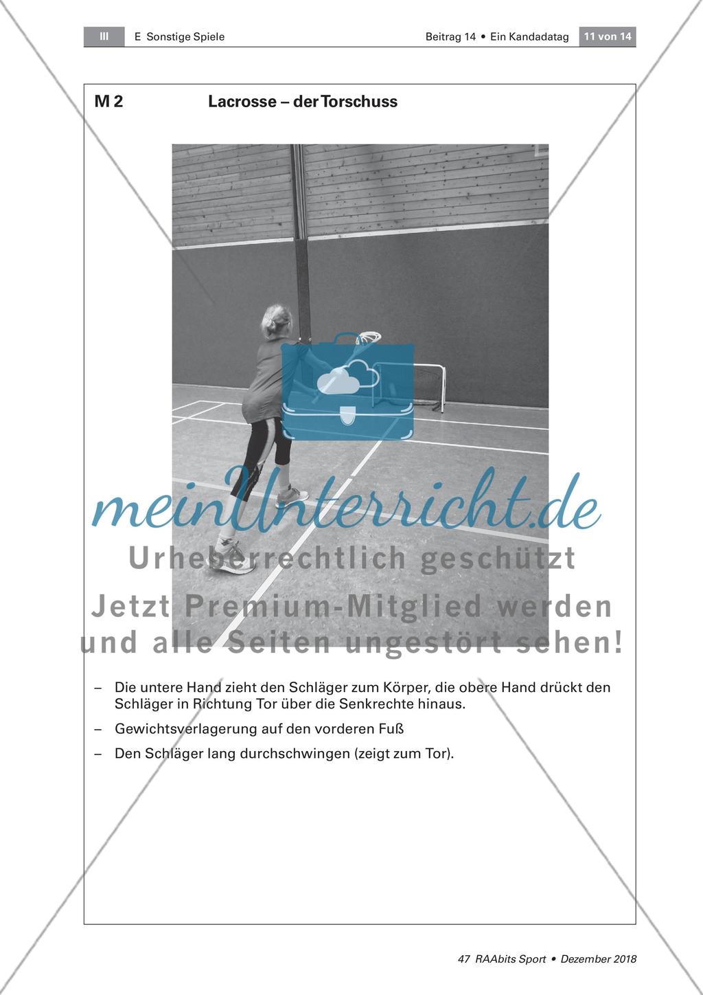 Kanadische Sporterfindungen: Lacrosse, Basketball, Bowling, Ringette Preview 11