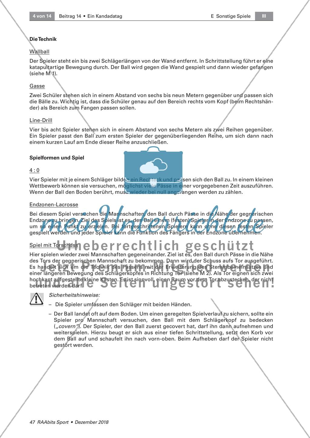 Kanadische Sporterfindungen: Lacrosse, Basketball, Bowling, Ringette Preview 4