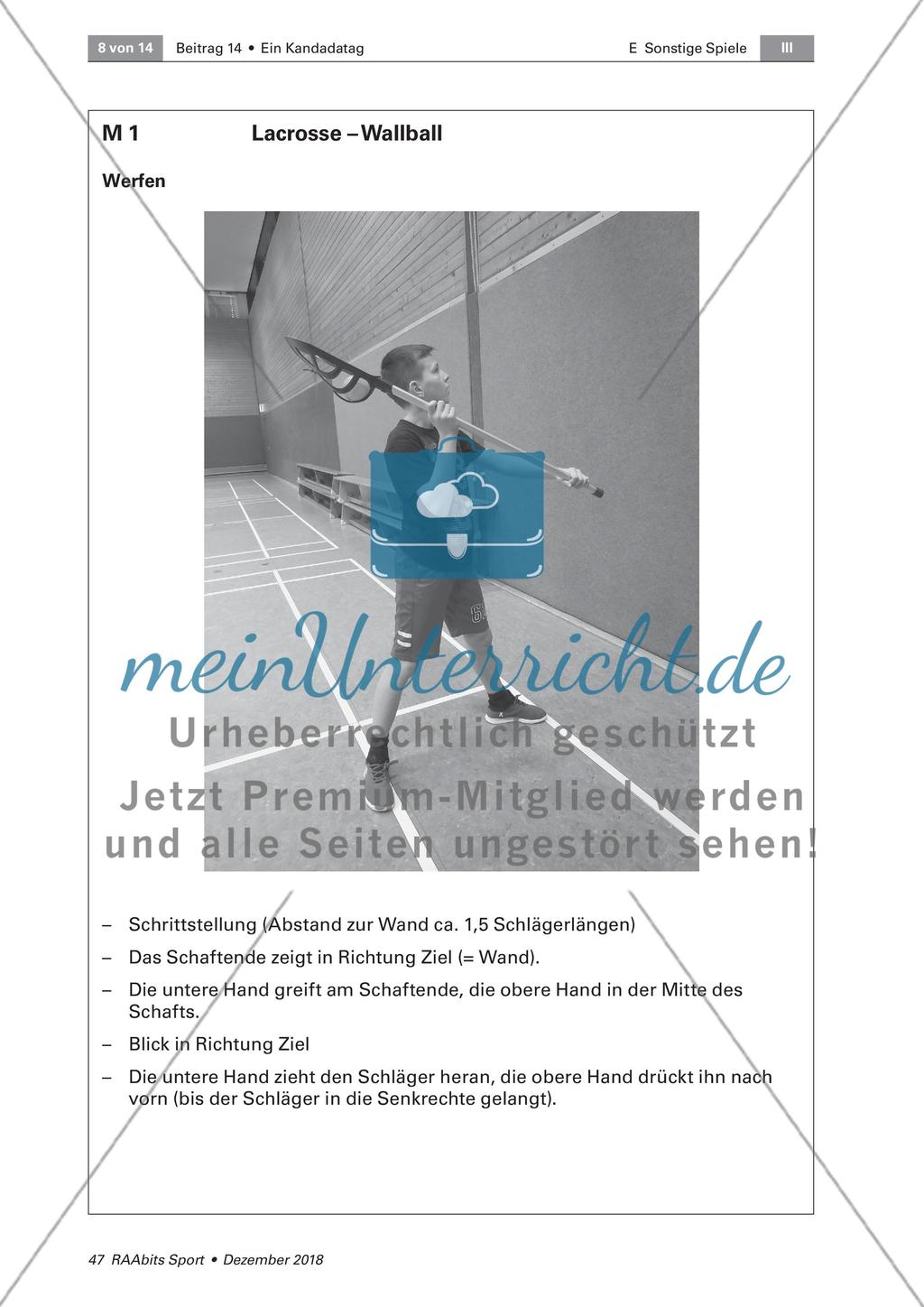 Kanadische Sporterfindungen: Lacrosse, Basketball, Bowling, Ringette Preview 8