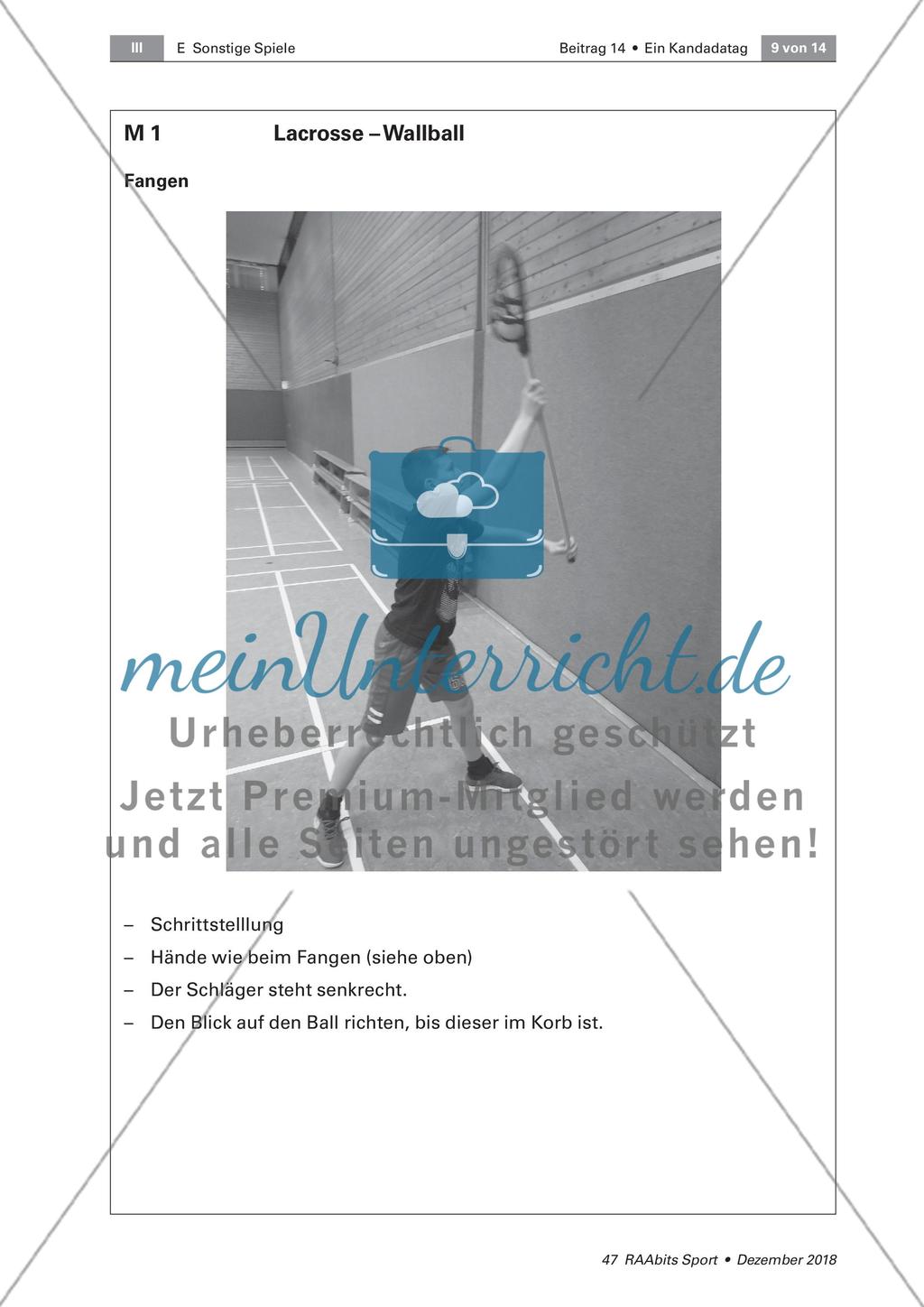 Kanadische Sporterfindungen: Lacrosse, Basketball, Bowling, Ringette Preview 9