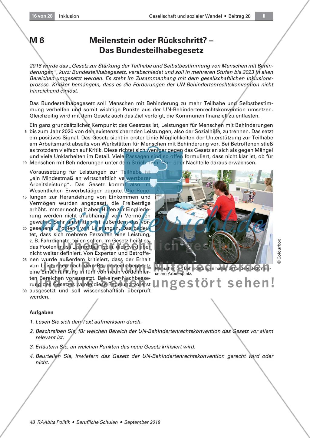 Inklusion im Alltag: Internationales und deutsches Recht Preview 2