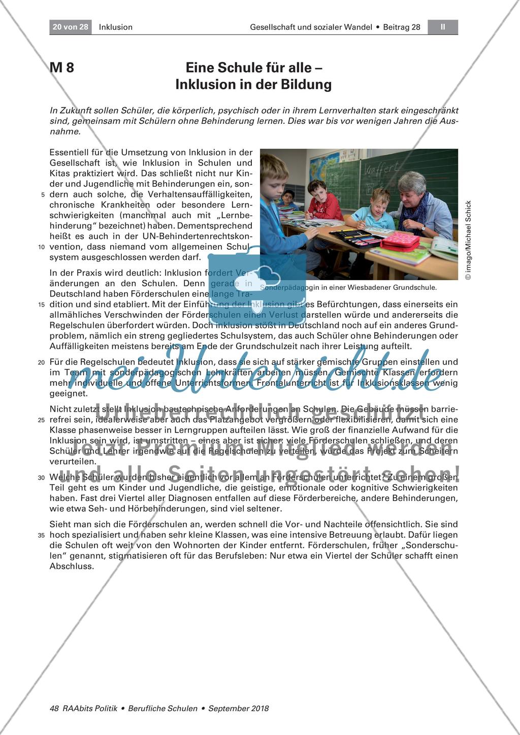 Inklusion im Bildungsbereich Preview 1
