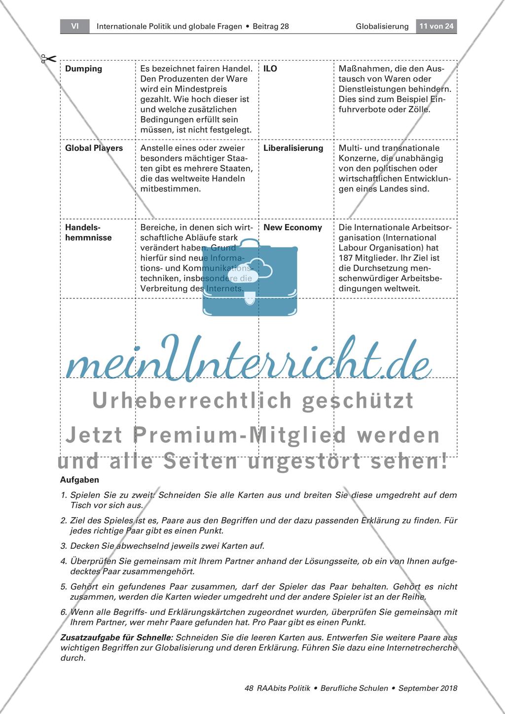 Annäherung an den Globalisierungsbegriff Preview 6