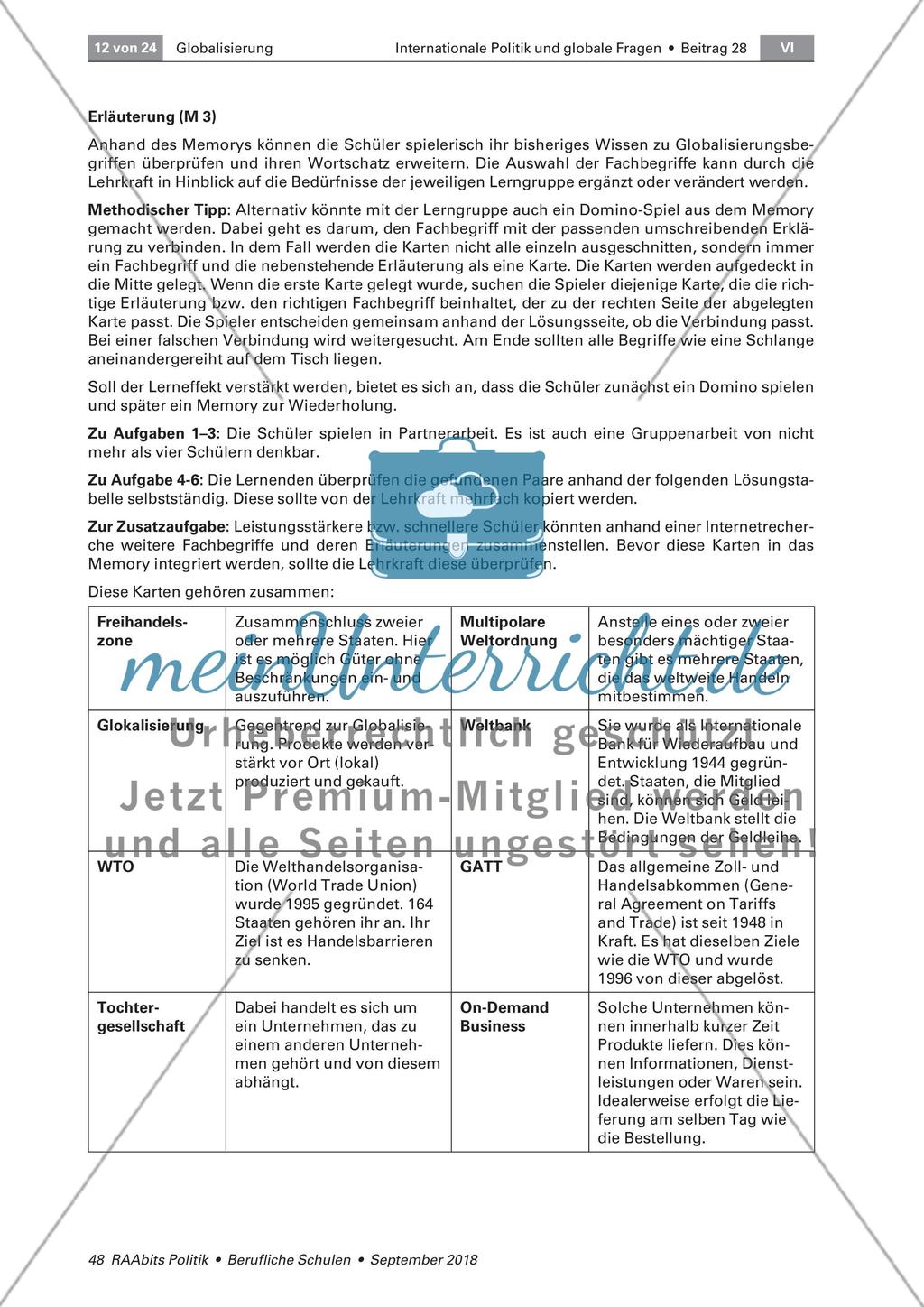 Annäherung an den Globalisierungsbegriff Preview 7