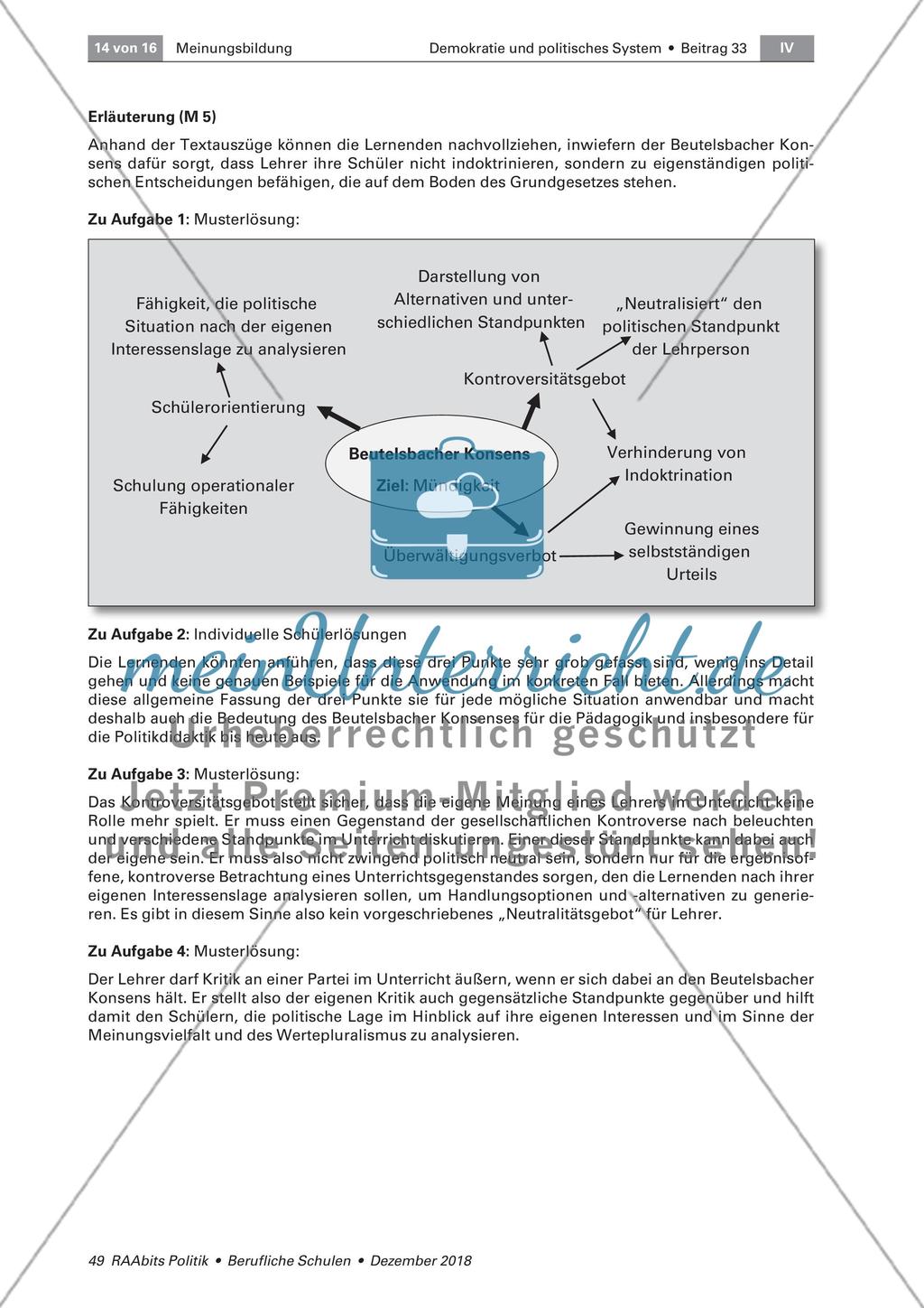 Zwischen Meinungsbildung und Meinungsmache im Unterricht Preview 14