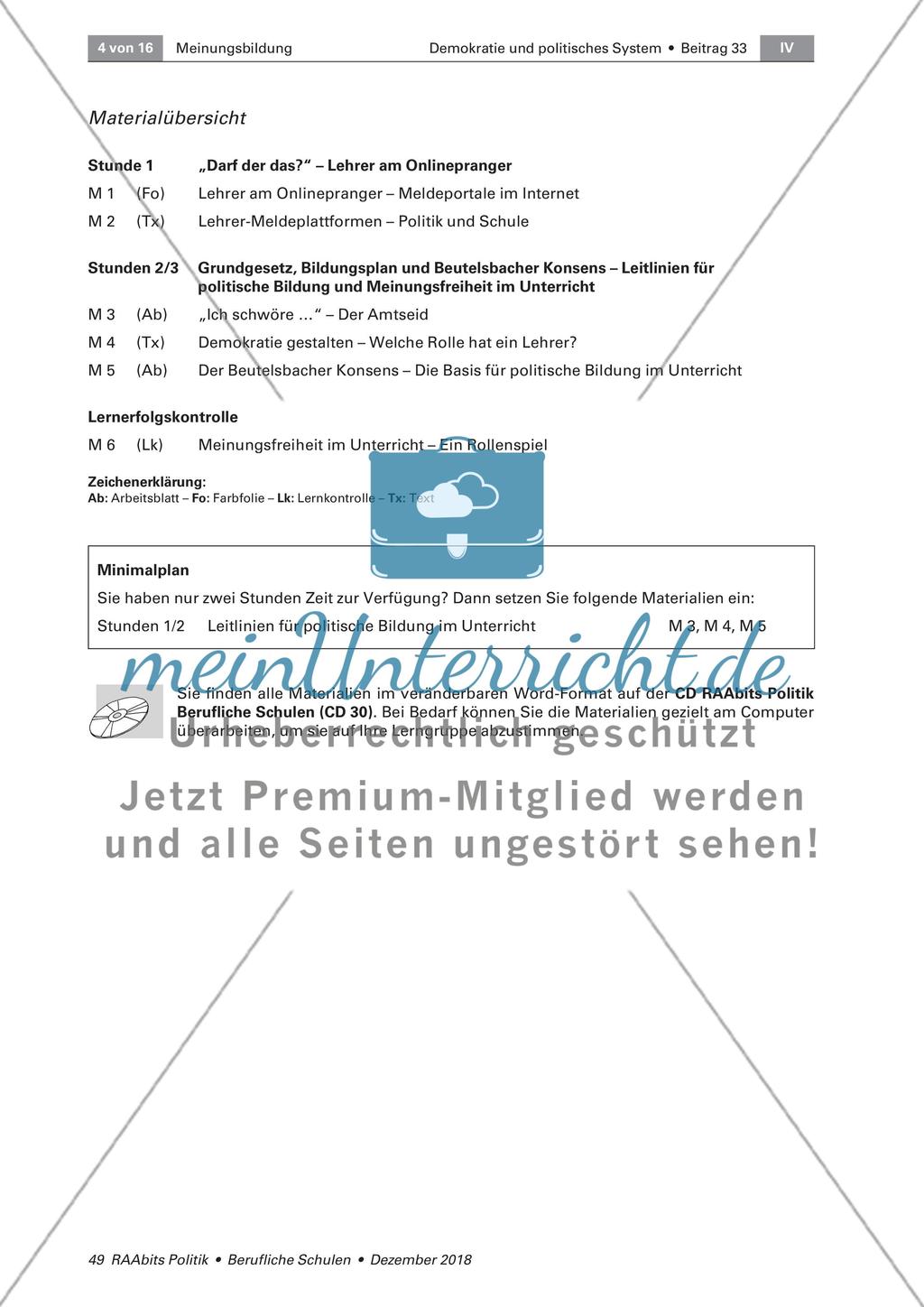 Zwischen Meinungsbildung und Meinungsmache im Unterricht Preview 4