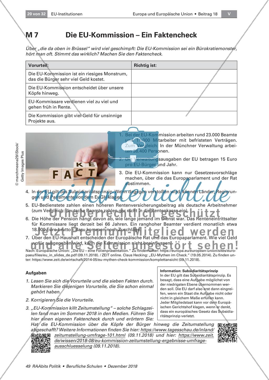 EU-Organe: Rat, Kommission, Parlament Preview 5