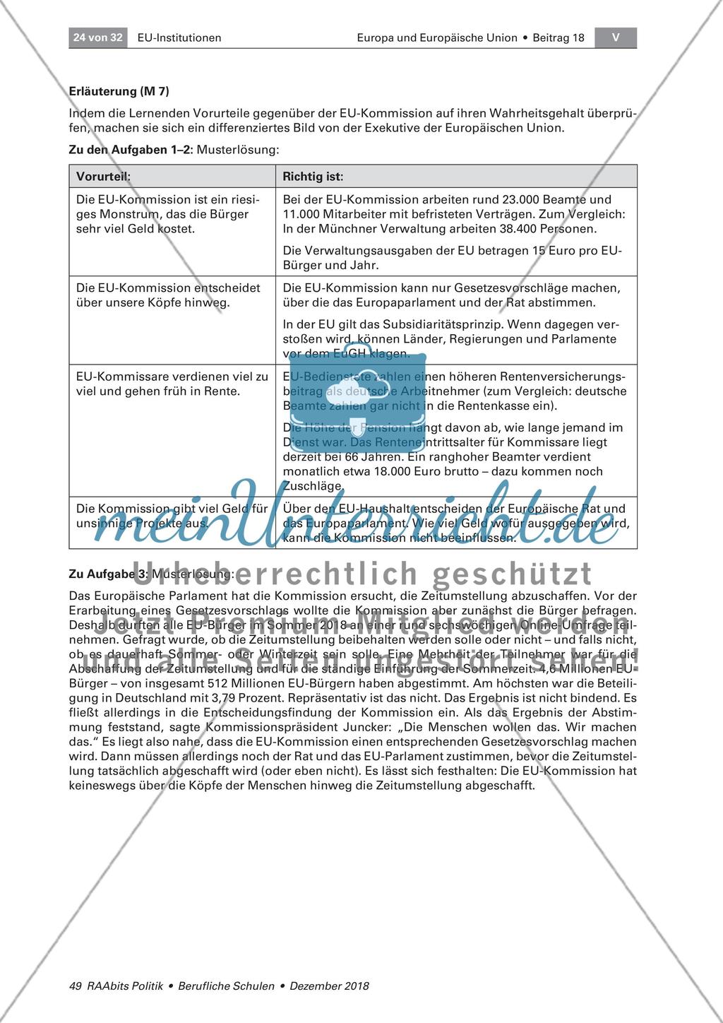 EU-Organe: Rat, Kommission, Parlament Preview 9