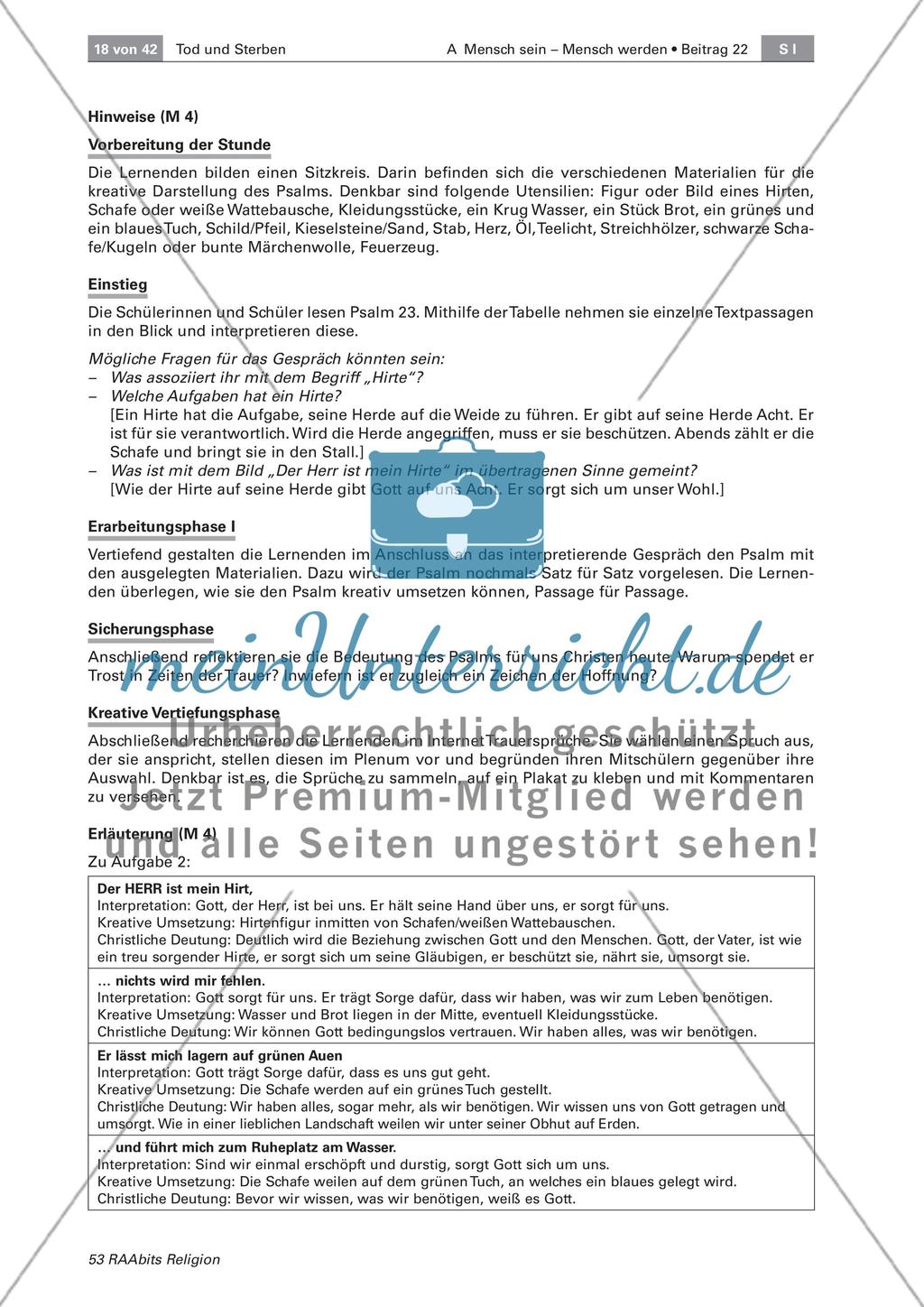 Deutung der biblischen Auferstehungshoffnung Preview 5